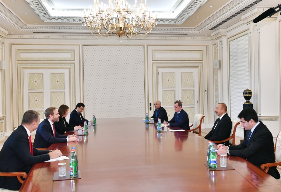 President Ilham Aliyev received Czech Foreign Minister VIDEO