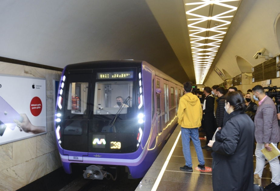A partir del 1 de octubre, el horario de circulación de los trenes se ajustará al periodo de prepandémico en el metro de Bakú