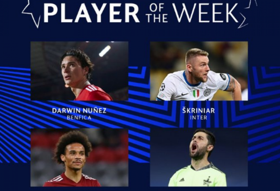 UEFA Çempionlar Liqasında həftənin ən yaxşı futbolçusu adına namizədlər açıqlanıb