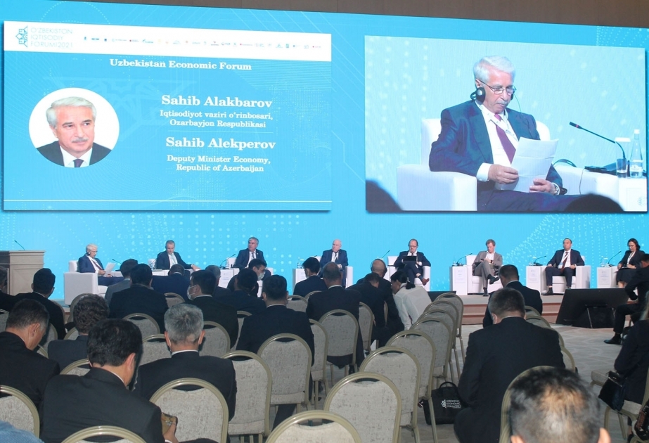 Azerbaiyán está representado en el "Foro Económico de Uzbekistán-2021" celebrado en Tashkent