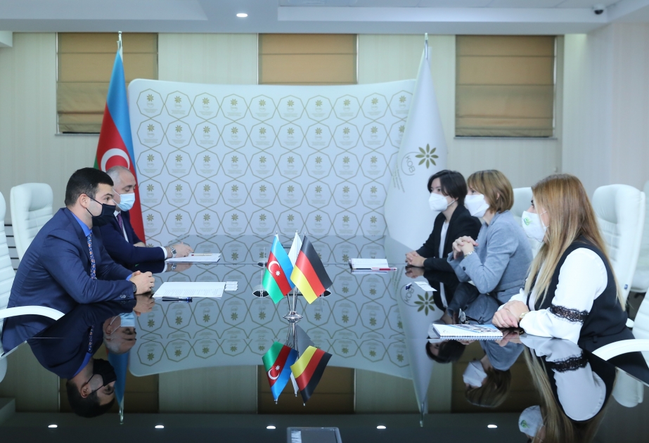 KOBİA Almaniya Beynəlxalq Əməkdaşlıq Cəmiyyəti ilə əməkdaşlığın genişləndirilməsini müzakirə edib