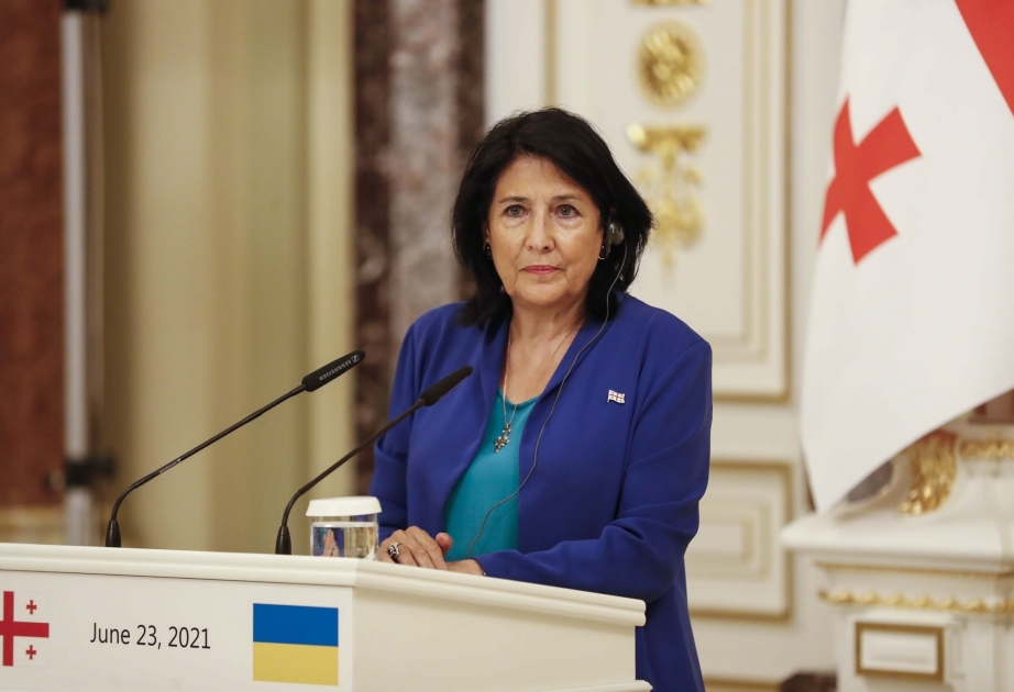 La présidente géorgienne : Mikheïl Saakachvili ne sera pas gracié