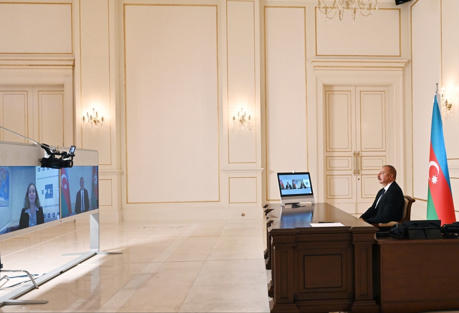Prezident İlham Əliyev: Pilot layihə olan kənd bu ilin sonuna və ya gələn ilin əvvəlinə ilk sakinləri qəbul edə biləcək