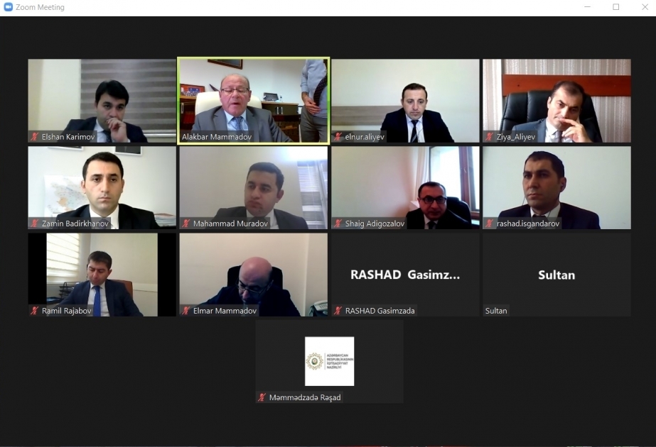 Grupo de Trabajo sobre cuestiones económicas en los territorios azerbaiyanos liberados de la ocupación celebra una reunión periódica