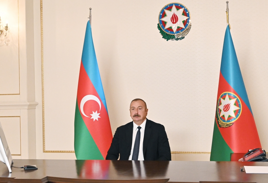 Präsident Ilham Aliyev: Wir werden adäquat reagieren, falls Armenien uns genaue Karten verminter Felder überreicht