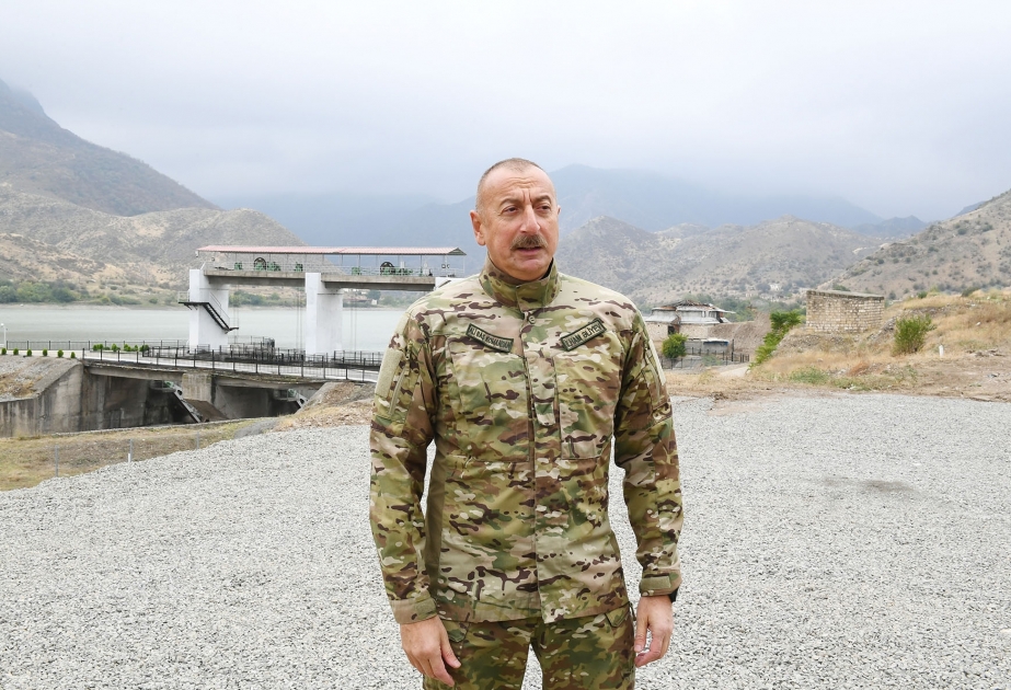 Prezident: Suqovuşanın və Talış kəndinin azad olunması bizim bu bölgədəki strateji yollara nəzarətimizi təmin etdi