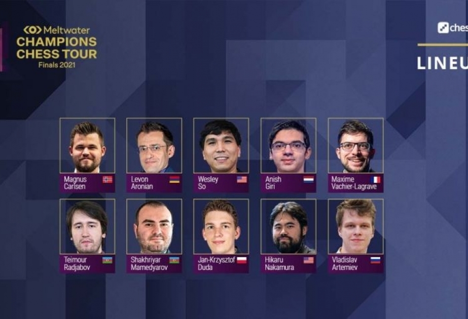 “Champions Chess Tour”: Şəhriyar Məmmədyarov Levon Aronyanla üz-üzə gələcək