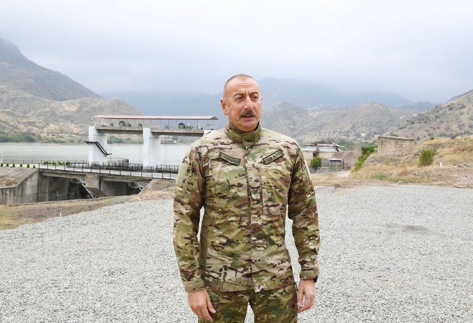 Presidente Ilham Aliyev: “Se había desplegado un gran contingente enemigo en Talish y Sugovushan”