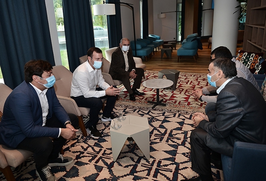 AFFA-nın icraçı vitse-prezidenti “Xan Lənkəran” klubunun nümayəndələri ilə görüşüb