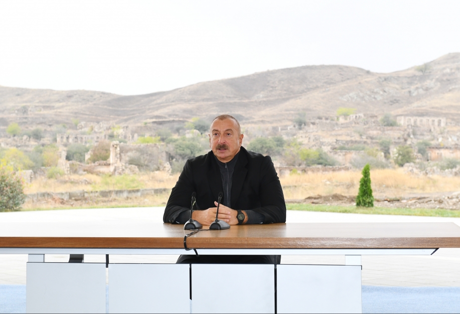 Prezident İlham Əliyev: Bundan sonra da Azərbaycan öz xarici əlaqələrini və daxili işlərini bildiyi tərzdə planlaşdıracaq