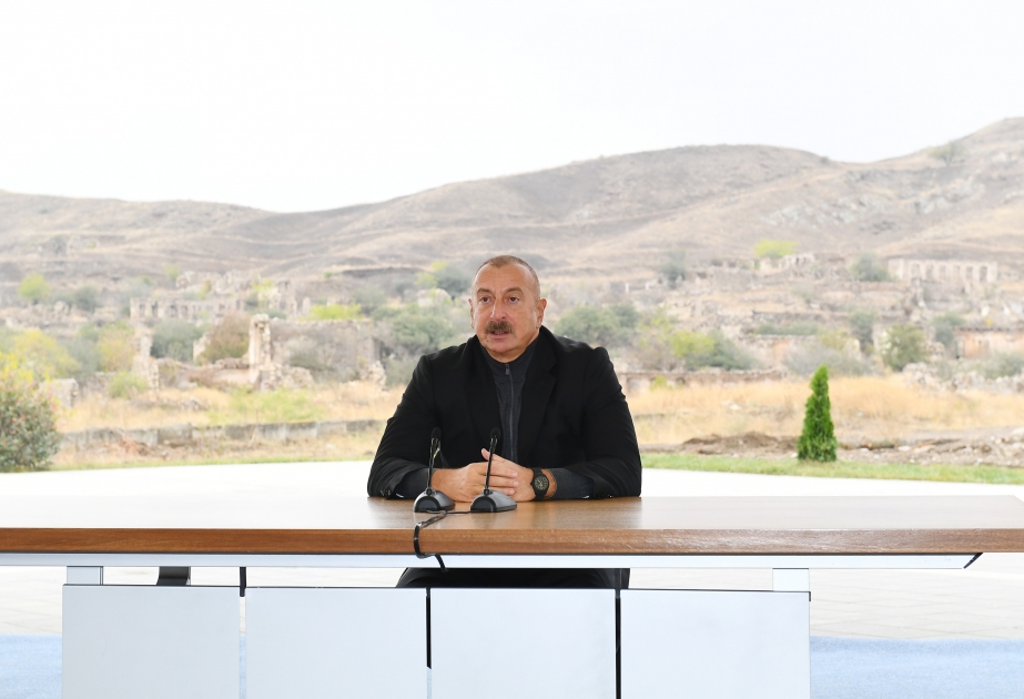 Le président Ilham Aliyev a abordé l’importance de l’opération de Djabraïl dans le déroulement ultérieur de la guerre