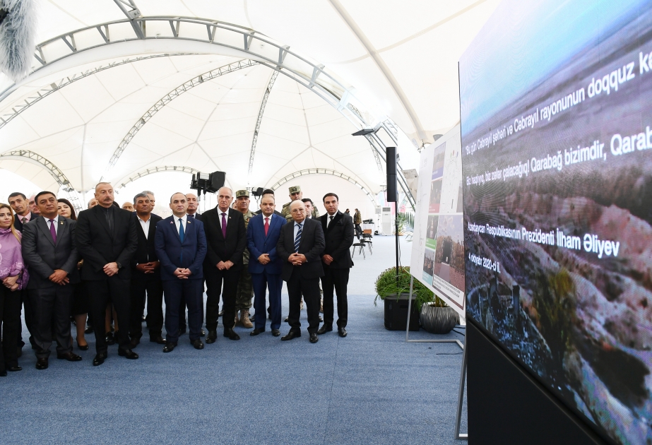 Prezident İlham Əliyev: Bu praktika şəhərsalma işlərində birinci praktikadır və biz dünyanın ən gözəl təcrübəsini gətirmişik