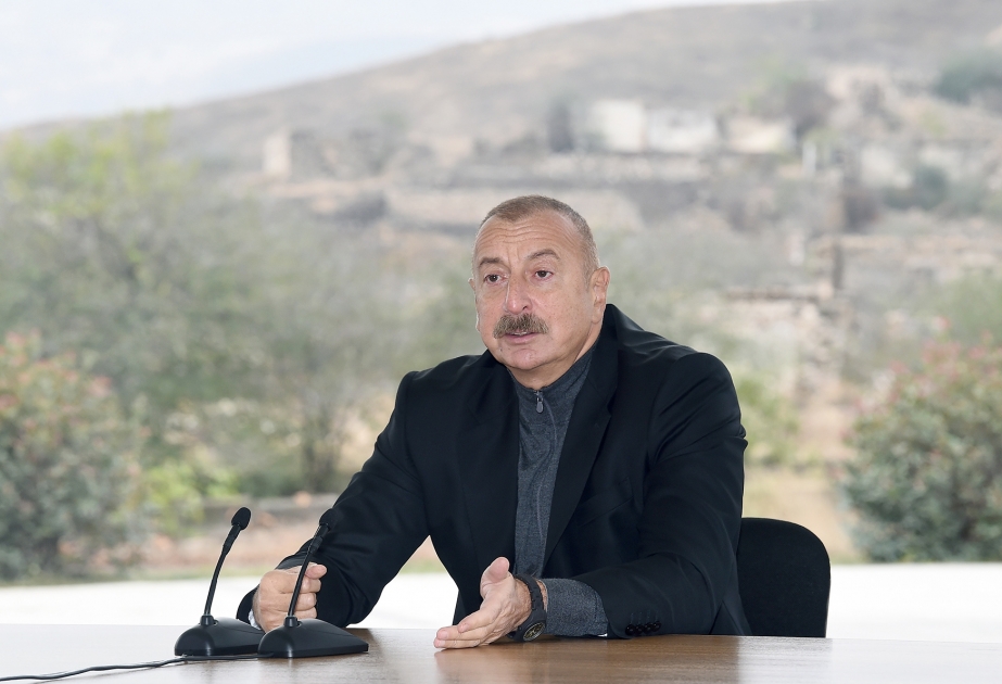 Azərbaycan Prezidenti: Bizə eşitdirirdilər ki, siz gərək Qarabağı unudasınız, siz gərək bu vəziyyətlə barışasınız