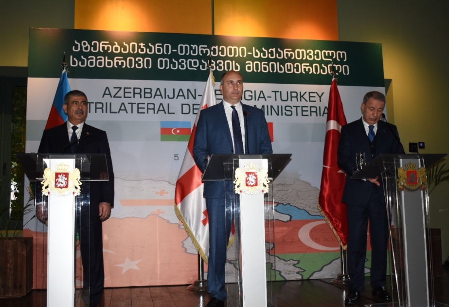 Cuanşer Burçuladze: Gürcüstan, Azərbaycan və Türkiyə arasında hərbi əməkdaşlıq bundan sonra da uğurla davam edəcək