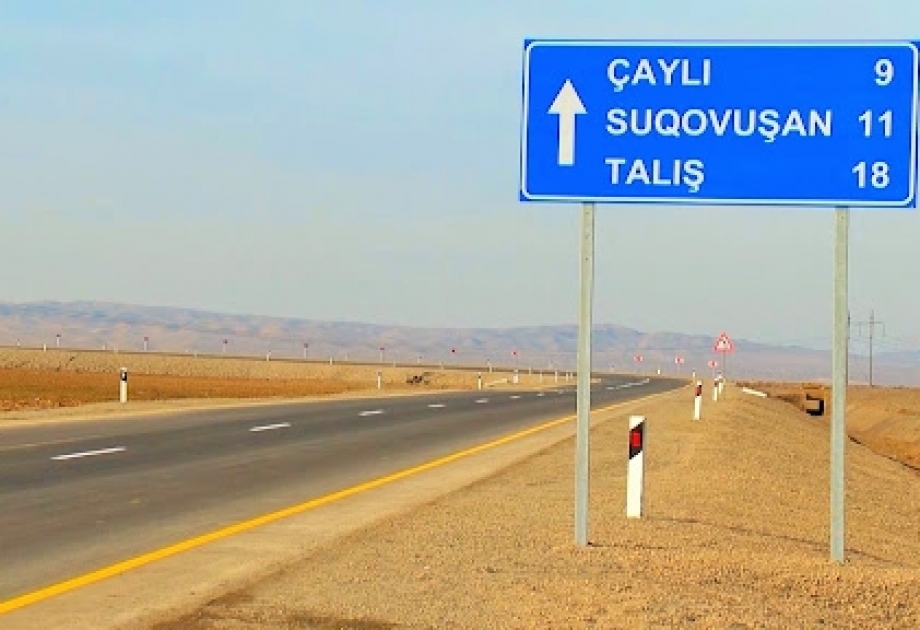Müharibə dövründən tikilən Suqovuşan və Talış kəndlərinə gedən yol strateji əhəmiyyət daşıyır