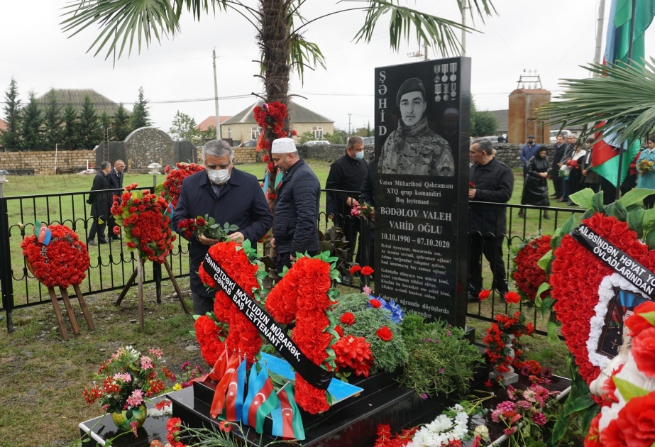 В Загатале почтили память шехидов Отечественной войны