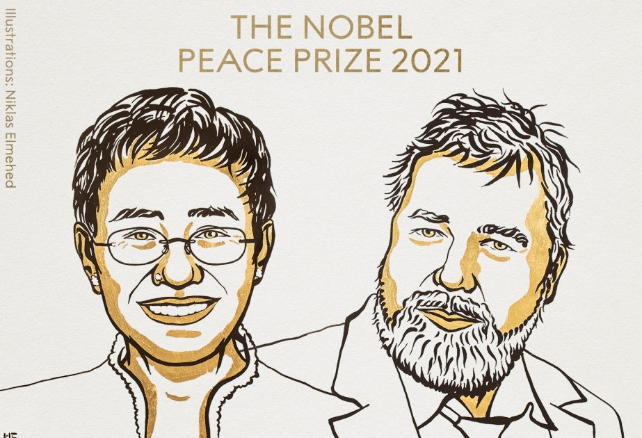 Журналисты из Филиппин и России Мария Рессе и Дмитрий Муратов удостоены Нобелевской премии мира за 2021 год