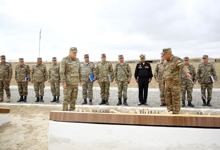Se ha inspeccionado la preparación de las tropas de ingenieros de las Fuerzas Armadas de Azerbaiyán