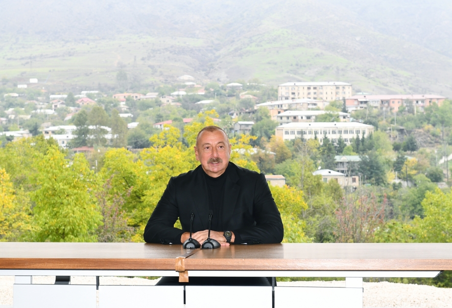 Le président Ilham Aliyev : Une nouvelle ère commence à Hadrout et, en général, dans le Karabagh