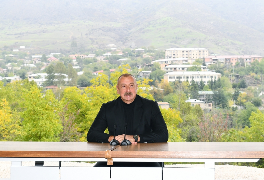 President Ilham Aliyev: We have major plans related to future development of Khojavand district and Hadrut settlement