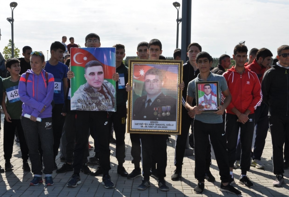 Astarada şəhid Arif Qeybiyevin xatirəsinə həsr olunmuş atletika yarışı təşkil edilib