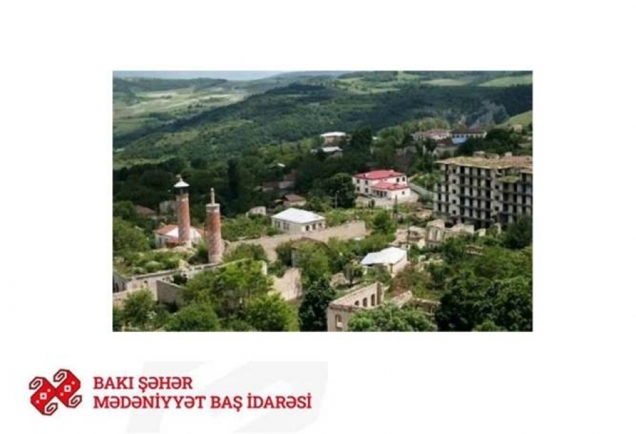 Mədəniyyət evi Şuşa şəhərinin Azərbaycanın mədəniyyət paytaxtı elan edilməsi ilə bağlı videoçarx hazırlayıb