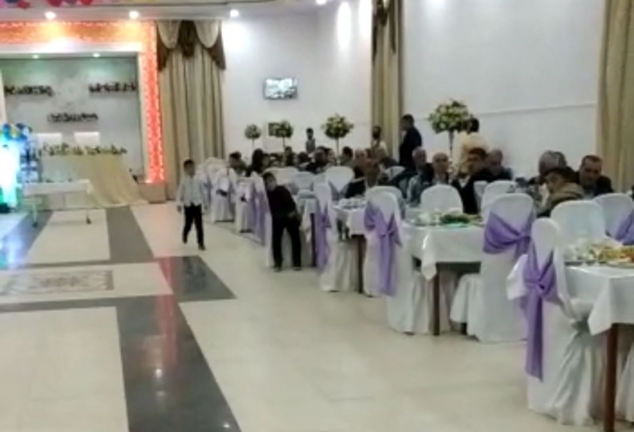 Göyçayda karantin qaydalarını pozan şadlıq sarayının sahibi 4 min manat cərimələnib