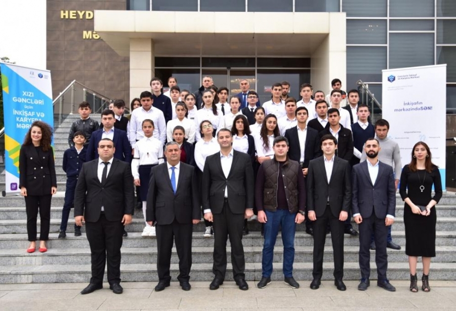 Gənclərin İnkişaf və Karyera Mərkəzinin 46-cı nümayəndəliyi Xızıda fəaliyyətə başlayıb