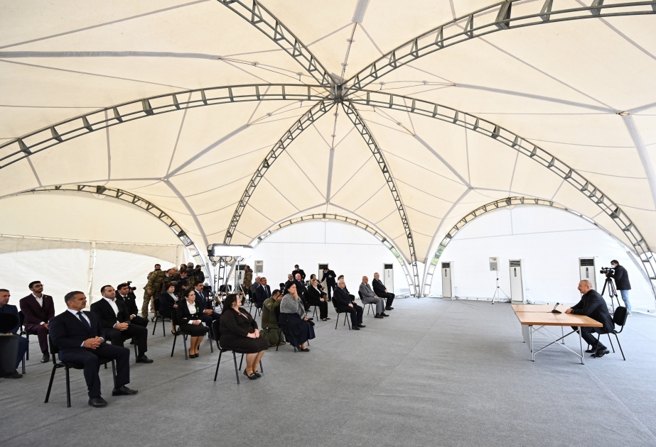 Ilham Aliyev: Nous sommes déterminés à faire du bourg de Hadrout un centre international de culture et de tourisme