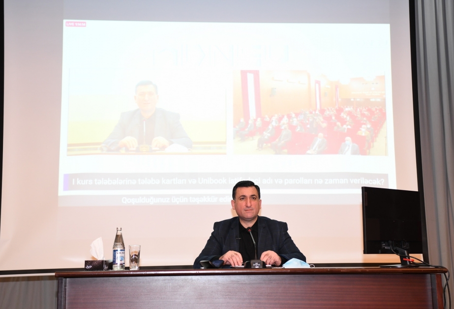 ADNSU-da “Açıq mikrofon”