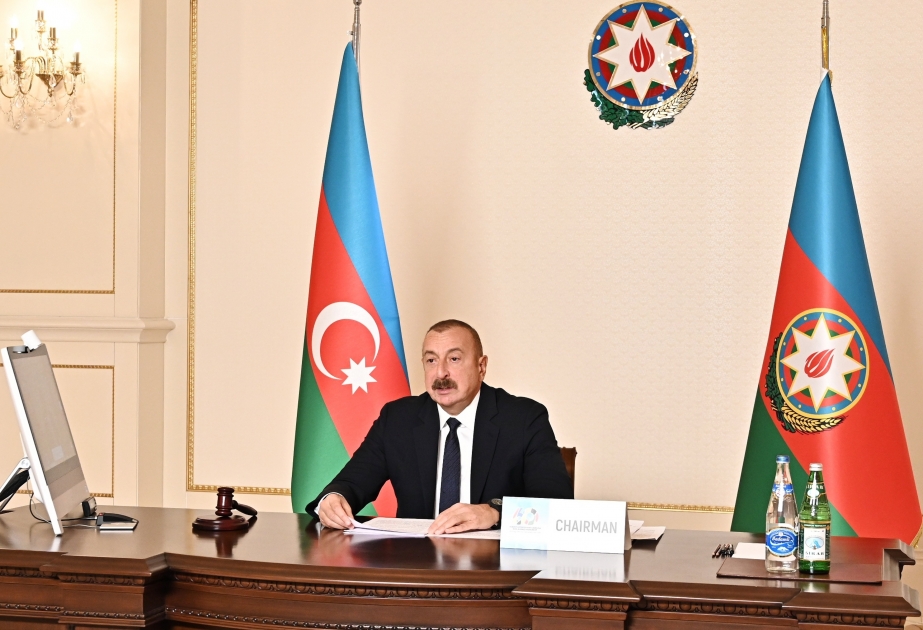 Präsident Ilham Aliyev: Aserbaidschan unterstützt Prinzipien der Souveränität und territorialen Integrität aller Länder