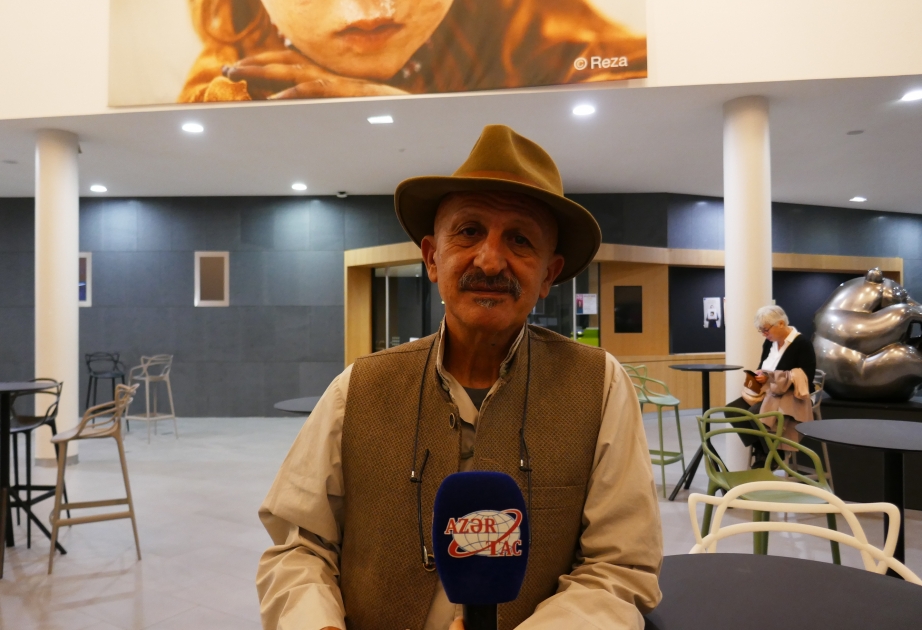 Reza Deqati: Qarabağ reallıqlarını sərgilərim vasitəsilə dünyaya çatdıracağam VİDEO