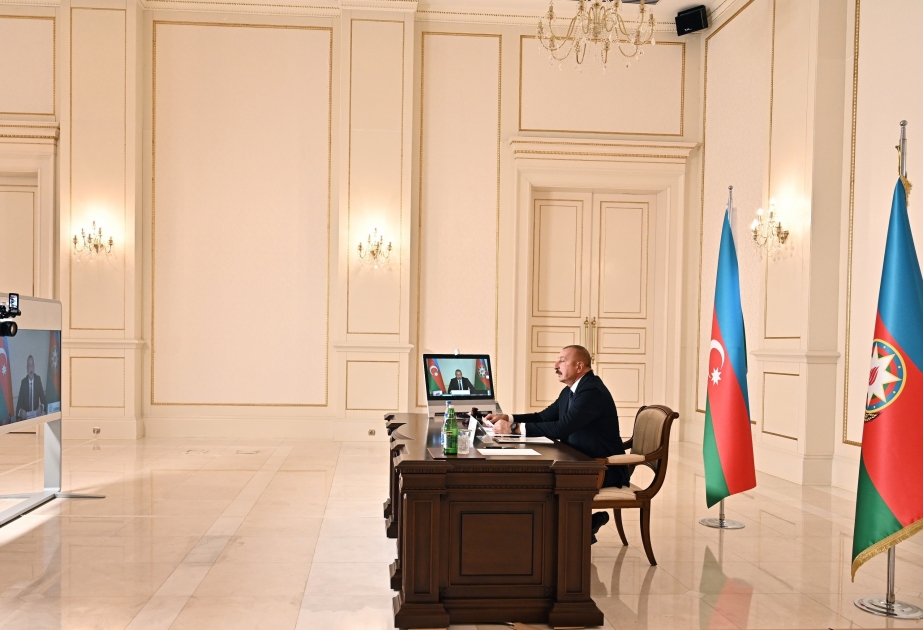 Президент Ильхам Алиев: Воодушевленная безнаказанностью, Армения стала угрожать Азербайджану новой войной за новые земли