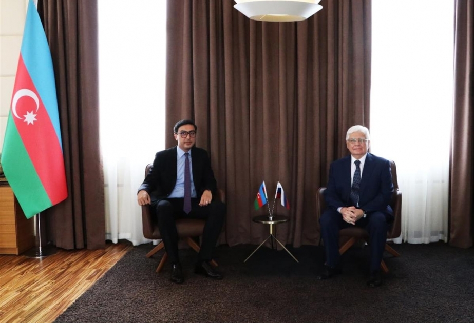 Gənclər və İdman Nazirliyində Rusiya və Yaponiyanın ölkəmizdəki səfirləri ilə görüş olub