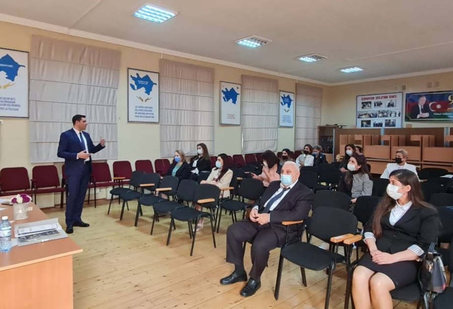 Xətai rayonunda narkomanlığın fəsadlarına dair treninq keçirilib