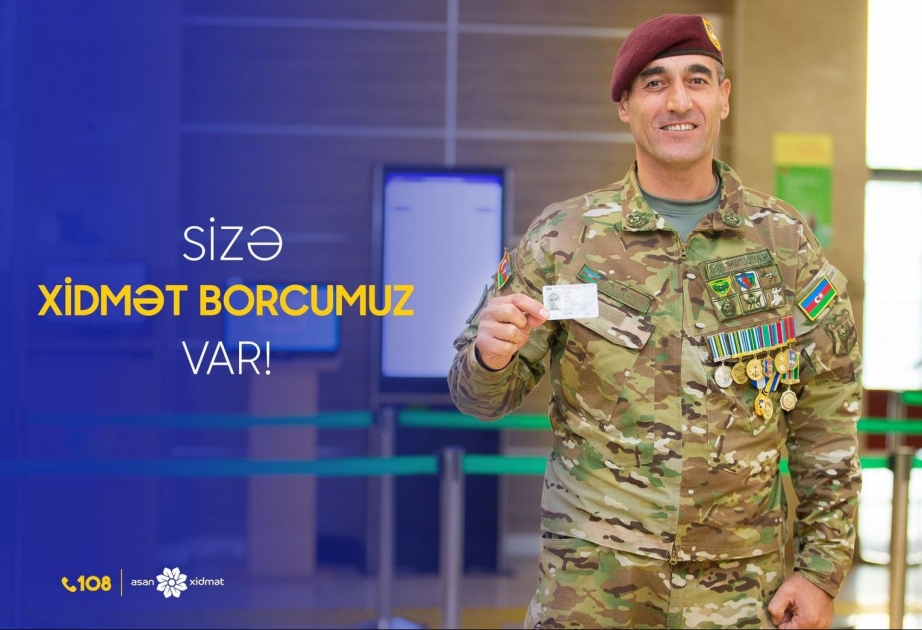 “ASAN xidmət”dən Qələbəni bizə yaşadanlar üçün xüsusi xidmət
