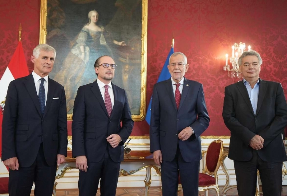 Alexander Schallenberg sworn in as new Austrian chancellor