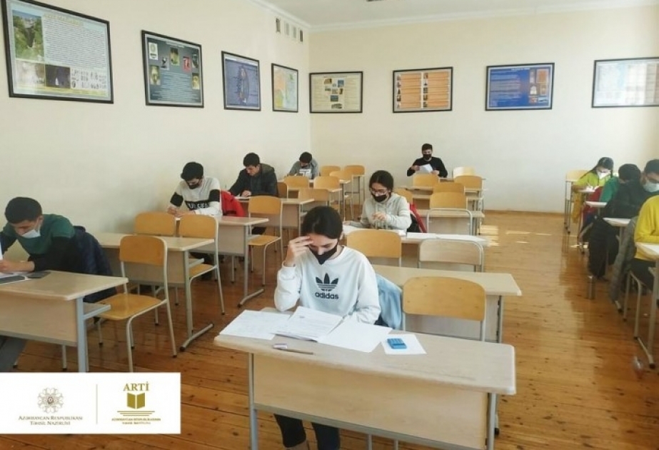 Beynəlxalq olimpiadalara seçmə imtahanı keçirilib