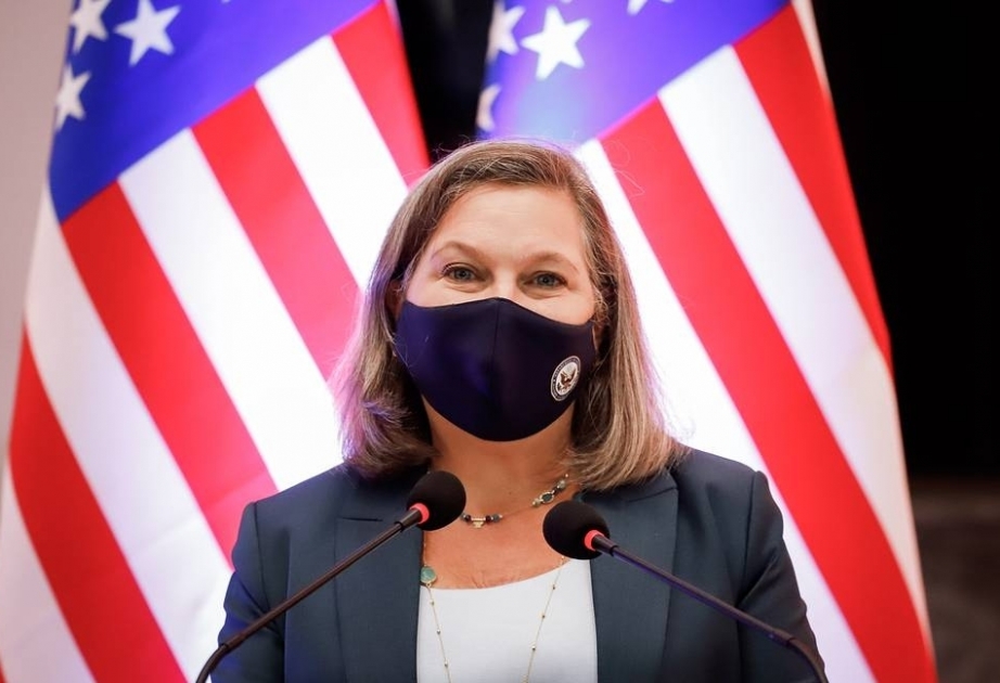 US diplomat Nuland arrives at Russian foreign ministry to meet with deputy minister