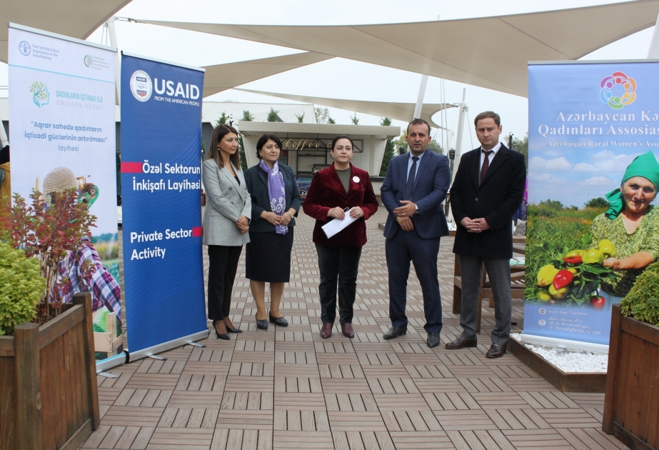Las agricultoras celebran el Día Internacional de la Mujer Rural y el Día Mundial de la Alimentación en Tovuz