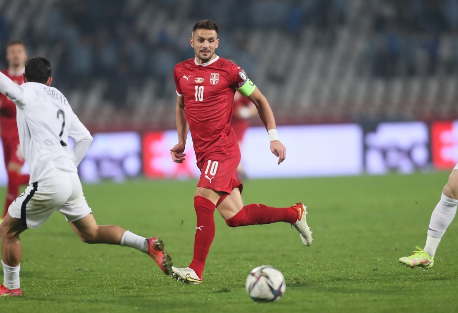 Serbiya - Azərbaycan oyununun ilk hissəsində 1:1 hesabı qeydə alınıb