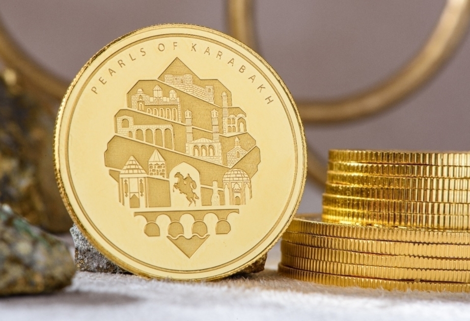 Se emitió una nueva serie de monedas de oro