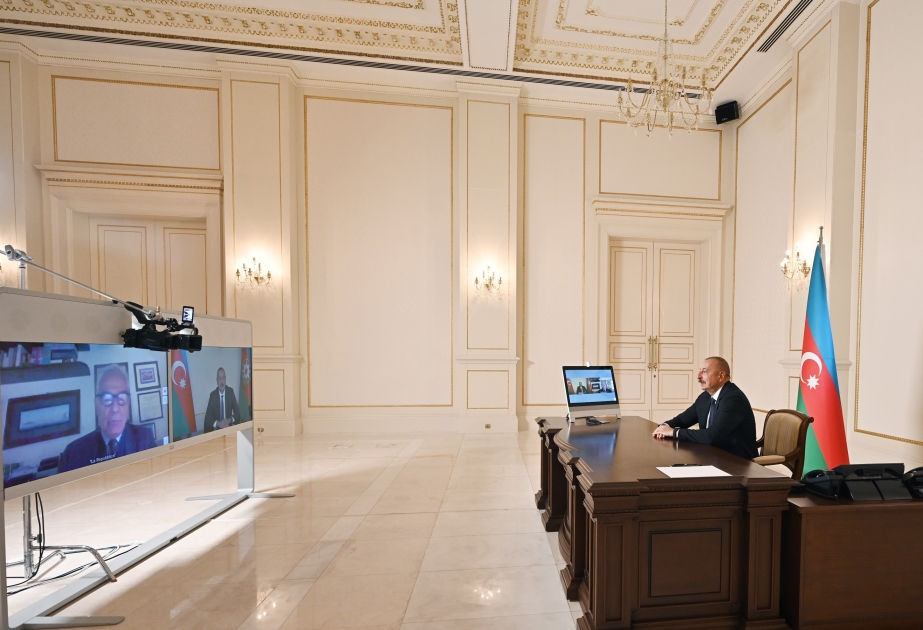 El presidente Ilham Aliyev ha concedido una entrevista al diario italiano “La Repubblica”