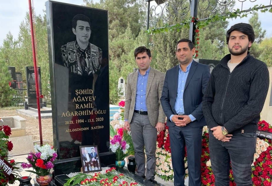 Memarlıq və İnşaat Universitetinin məzunu şəhid Ramil Ağayevin xatirəsi anılıb