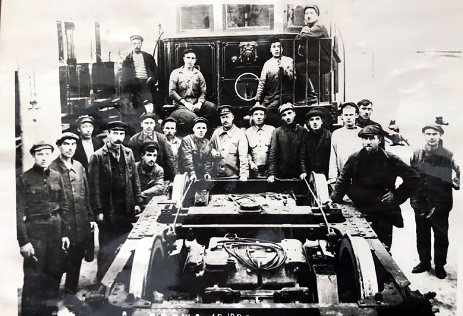 Tarix Muzeyində Azərbaycan dəmir yolu tarixinə aid materiallar qorunur