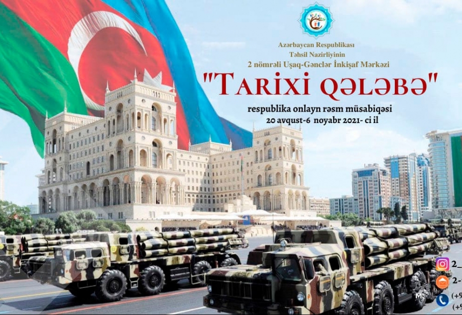 “Tarixi qələbə” onlayn respublika rəsm müsabiqəsi davam edir