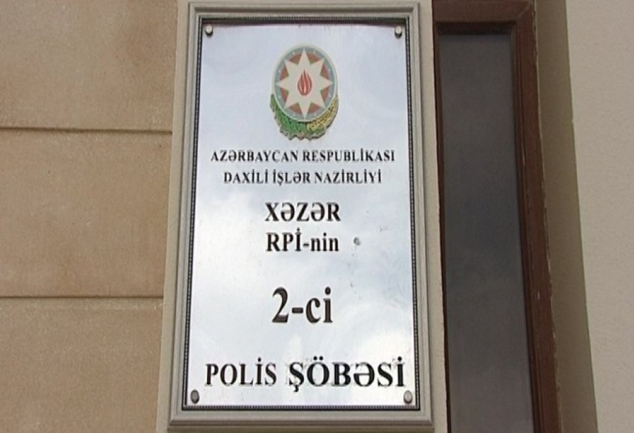 Xəzər rayonunda avtomobildən pul və sənədləri oğurlayan şəxs məsuliyyətə cəlb olunub