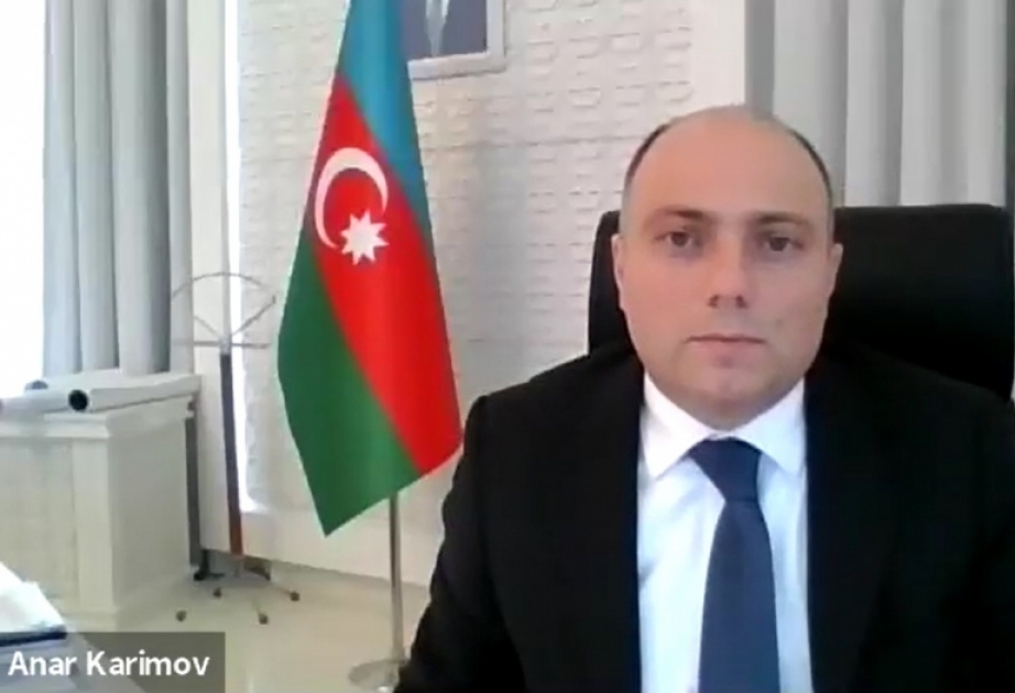 Anar Kərimov: ermənilər Qarabağda azərbaycanlılara məxsus tarixi və mədəni abidələrin 95 faizini məhv edib VİDEO