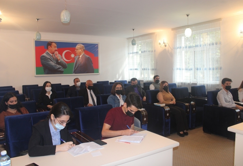Mingəçevir Dövlət Universitetində “Vətən müharibəsi” mövzusunda debat keçirilib