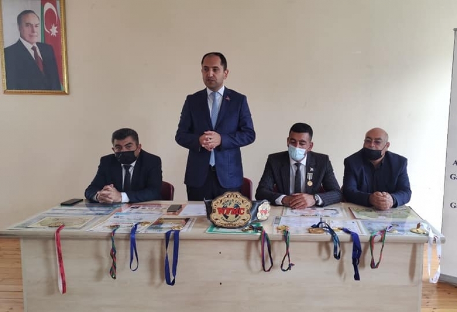 Cəlilabadda Vətən müharibəsinin qazisi, idmançı Simran Əlizadə ilə görüş keçirilib